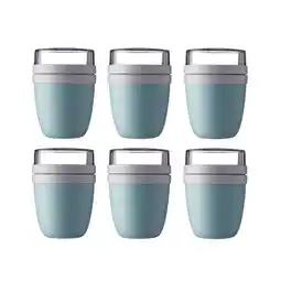 Netto Marken-Discount Mepal Lunchpot Ellipse ø 10.7 cm 6er Set Angebot