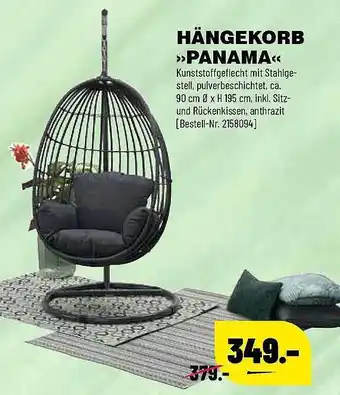 Leitermann Baumarkt Hängekorb „Panama” Angebot