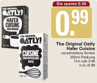 WEZ The Original Oatly Hafer Cuisine Angebot