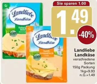 WEZ Landliebe Landkäse Angebot