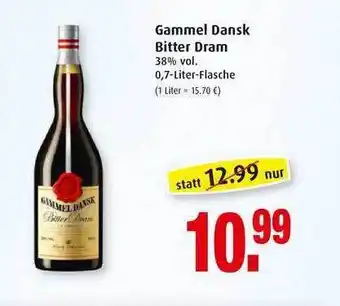 Markant Gammel Dansk Bitter Dram Angebot