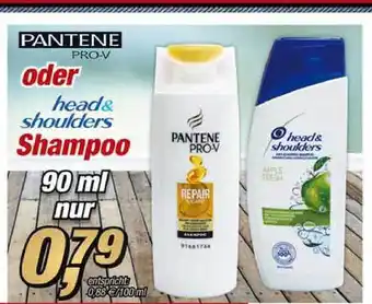 Posten Börse Pantene Pro-V Oder Head & Shoulders Shampoo 90ml Angebot