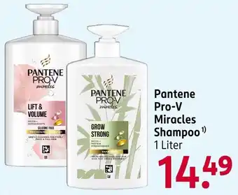 Rossmann Pantene Pro-V Miracles Shampoo Angebot