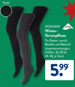 Aldi Süd UP2FASHION Winter Strumpfhose Angebot