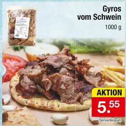 Zimmermann Gyros vom schwein Angebot