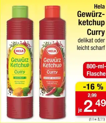 Zimmermann Hela gewürzketchup curry Angebot