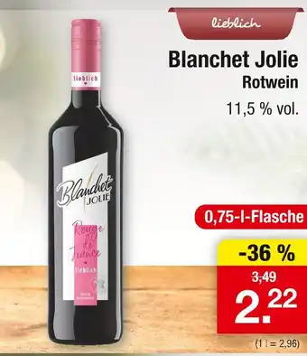 Zimmermann Blanchet jolie rotwein Angebot