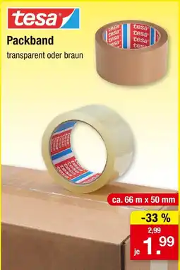 Zimmermann Tesa packband Angebot