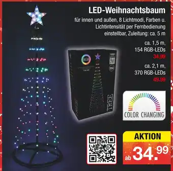 Zimmermann Rgb led-weihnachtsbaum Angebot