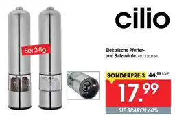 Zurbrüggen Cilio elektrische pfeffer- und salzmühle Angebot