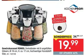 Zurbrüggen Küchenprofi gewürzkarussel rondo Angebot