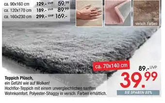 Zurbrüggen Teppich plüsch Angebot