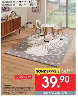 Zurbrüggen Löwenherz kinderteppich Angebot