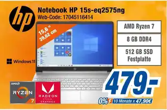 Expert Hp notebook 15s-eq2575ng Angebot