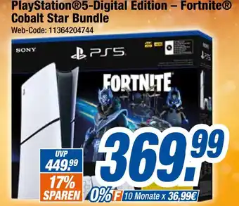 Expert Sony playstation5-digital edition – fortnite cobalt star bundle Angebot