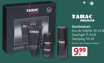 Rossmann Tabac geschenkset Angebot