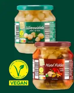 Aldi Süd Mixed Pickles Vegan Angebot