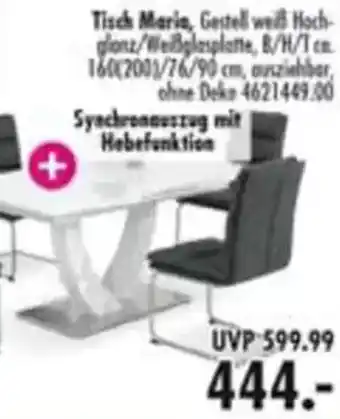 Möbel Boss Tisch Maria Angebot