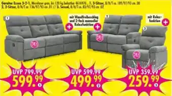 Möbel Boss Garnitur Essen 3-2-1 Angebot