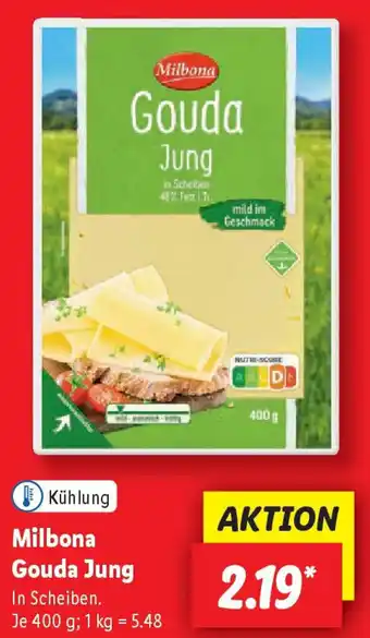 Lidl Milbona Gouda Jung Angebot