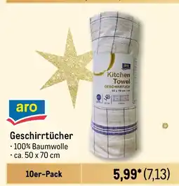 METRO aro Geschirrtücher Angebot