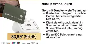 METRO SumUp Kartenterminals SUMUP MIT DRUCKER Angebot