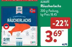 Aldi Süd ALMARE Räucherlachs Angebot