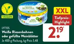 Aldi Süd LYTTOS Weiße Riesenbohnen oder gefüllte Weinblätter Angebot