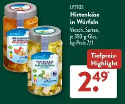 Aldi Süd LYTTOS Hirtenkäse in Würfeln Angebot