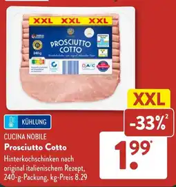 Aldi Süd CUCINA NOBILE Prosciutto Cotto Angebot