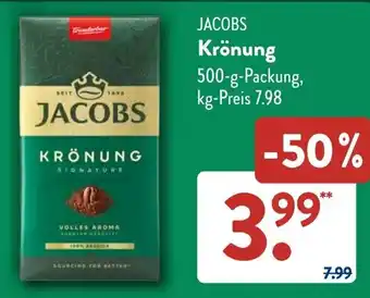 Aldi Süd JACOBS Krönung Angebot