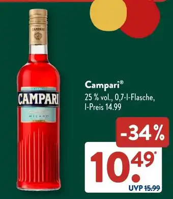 Aldi Süd Campari Angebot