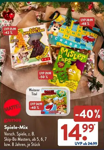 Aldi Süd games Spiele-Mix Angebot