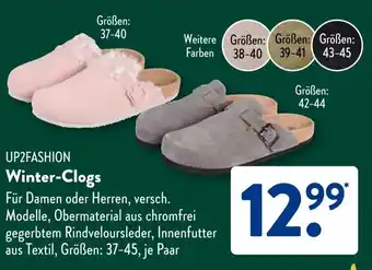 Aldi Süd UP2FASHION Winter-Clogs Angebot