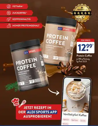 Aldi Süd Protein Coffee ALDI SPORTS Angebot
