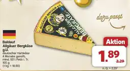 Famila Nord West Baldauf Allgäuer Bergkäse g.U. Angebot