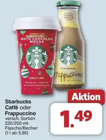 Famila Nord West Starbucks Caffè oder Frappuccino Angebot