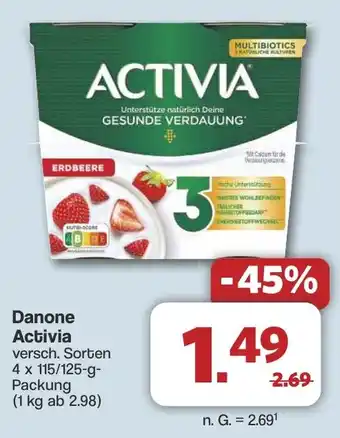 Famila Nord West Danone Activia Angebot