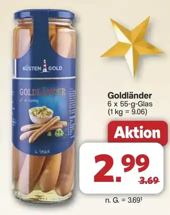 Famila Nord West KÜSTEN GOLD Goldländer Angebot