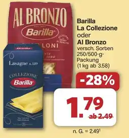 Famila Nord West Barilla La Collezione oder Al Bronzo Angebot