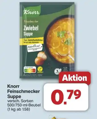 Famila Nord West Knorr Feinschmecker Suppe Angebot