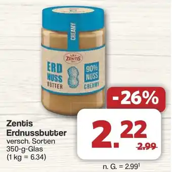 Famila Nord West Zentis Erdnussbutter Angebot