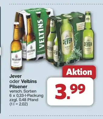 Famila Nord West Jever oder Veltins Pilsener Angebot