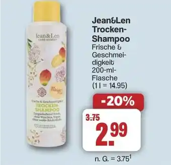 Famila Nord West Jean&Len Trocken- Shampoo Angebot