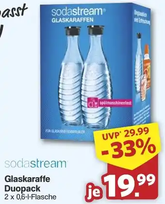 Famila Nord West Glaskaraffe Duopack Angebot