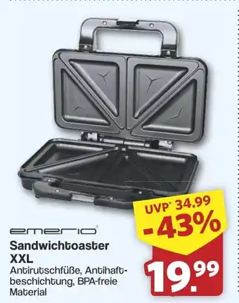 Famila Nord West Sandwichtoaster XXL Angebot