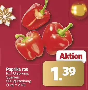 Famila Nord West Paprika rot Angebot