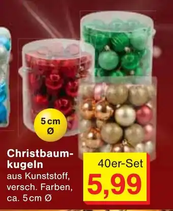 Wiglo Wunderland Christbaum- kugeln Angebot