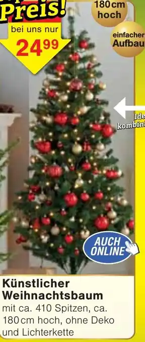 Wiglo Wunderland Künstlicher Weihnachtsbaum Angebot