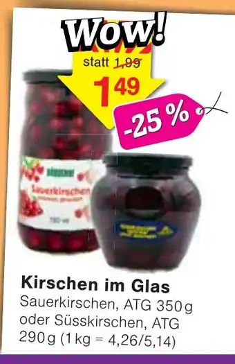 Wiglo Wunderland Kirschen im Glas Angebot